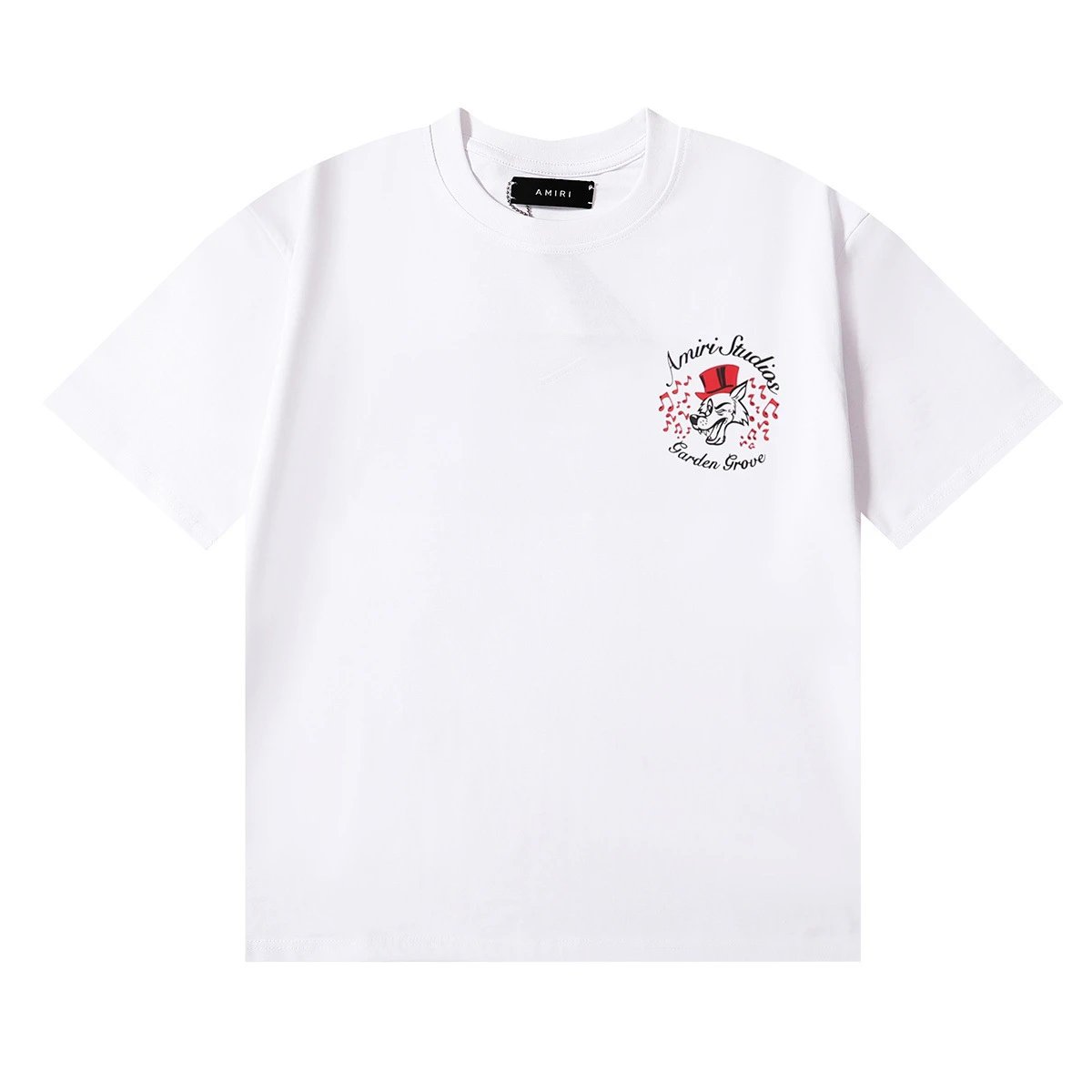 Amiri Palm Tree Crest White T-Shirt - 2