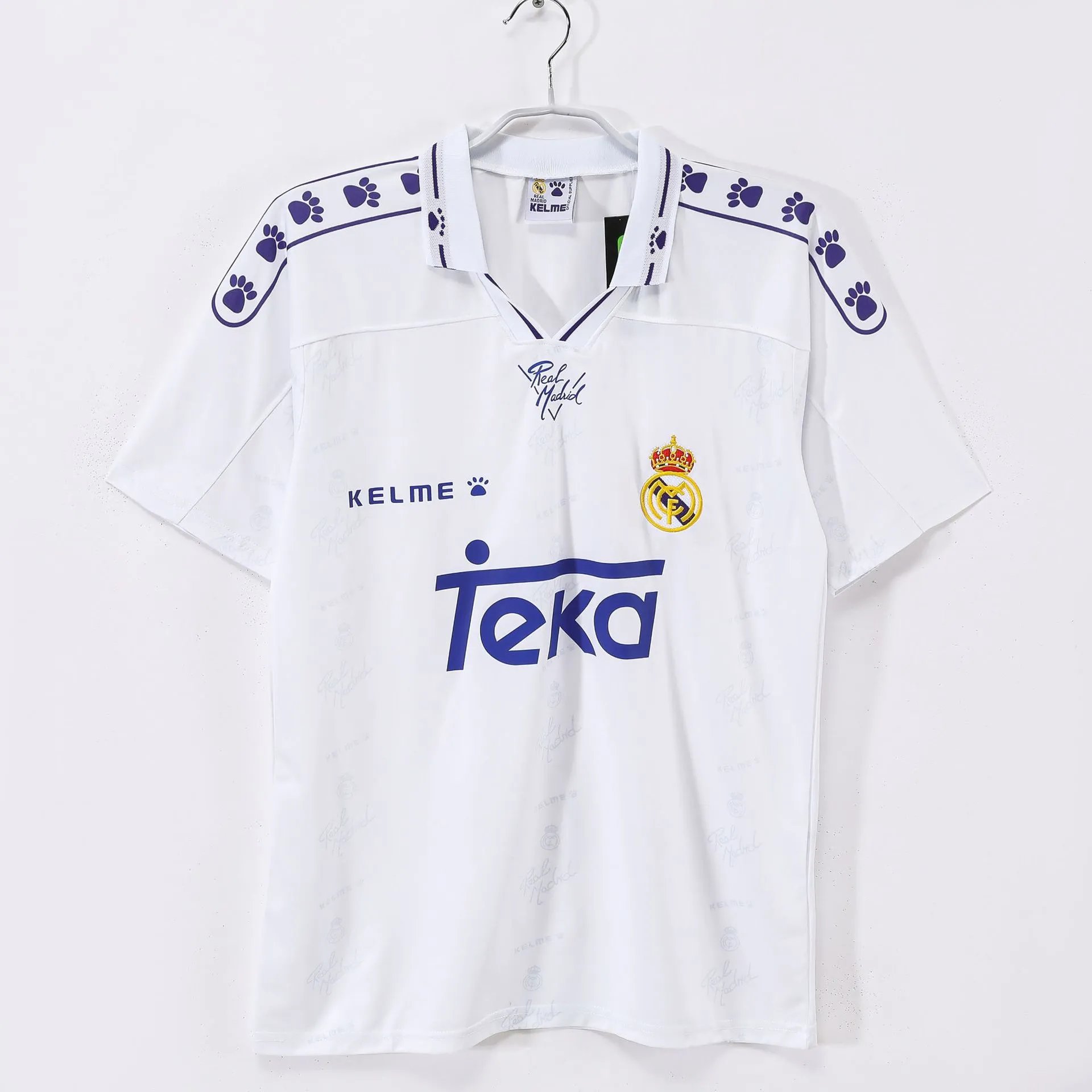 Real Madrid 1997-98 Home Jersey White - 1