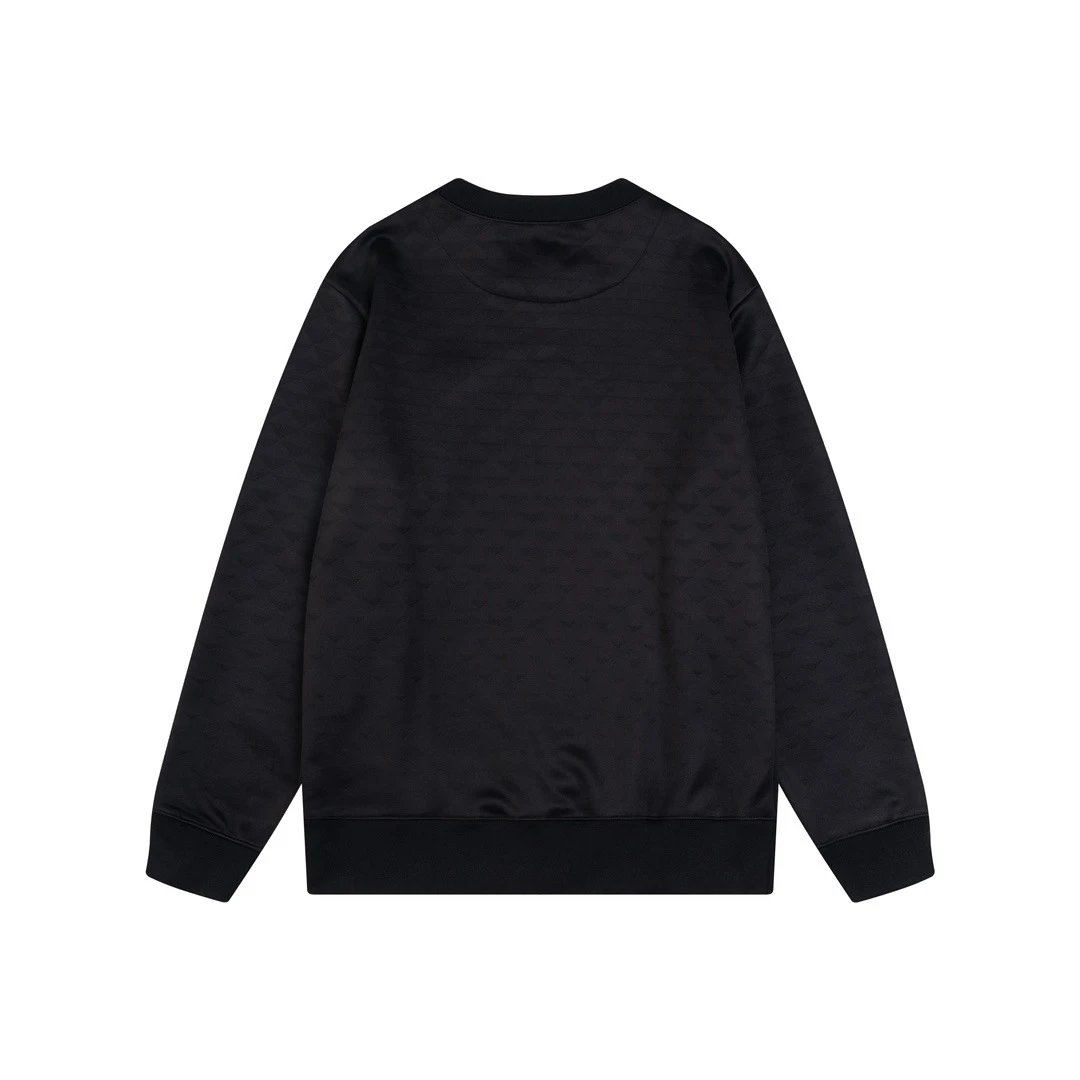 Prada Re-Nylon Logo Patch Black Hoodie - 18