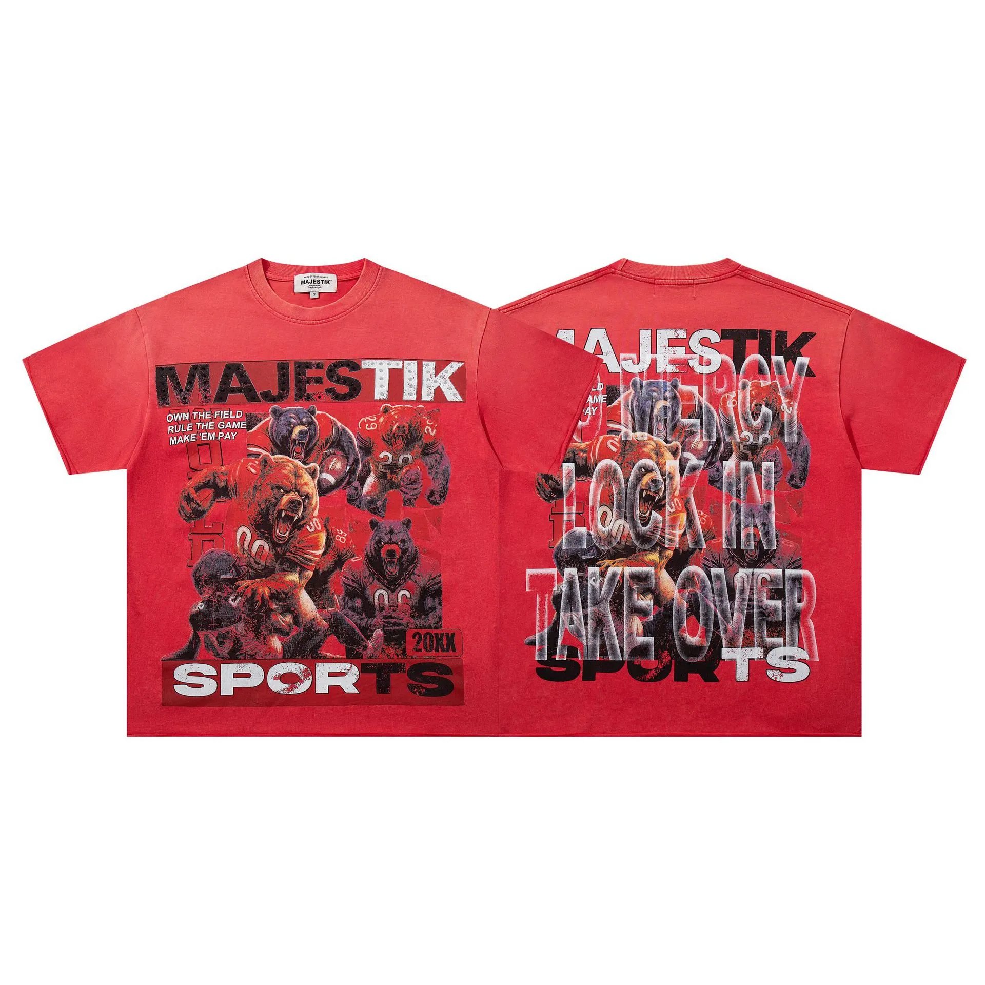 Design Majestik Run Free Stay Wild Graphic T-Shirt Black T-Shirts - 9