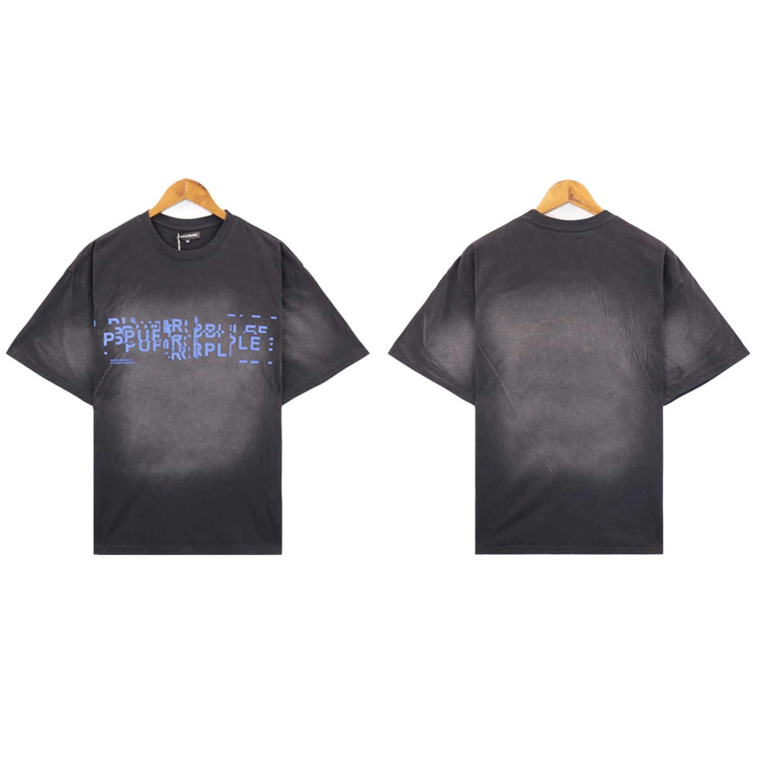 Design Distorted Typography White T-Shirt - 15