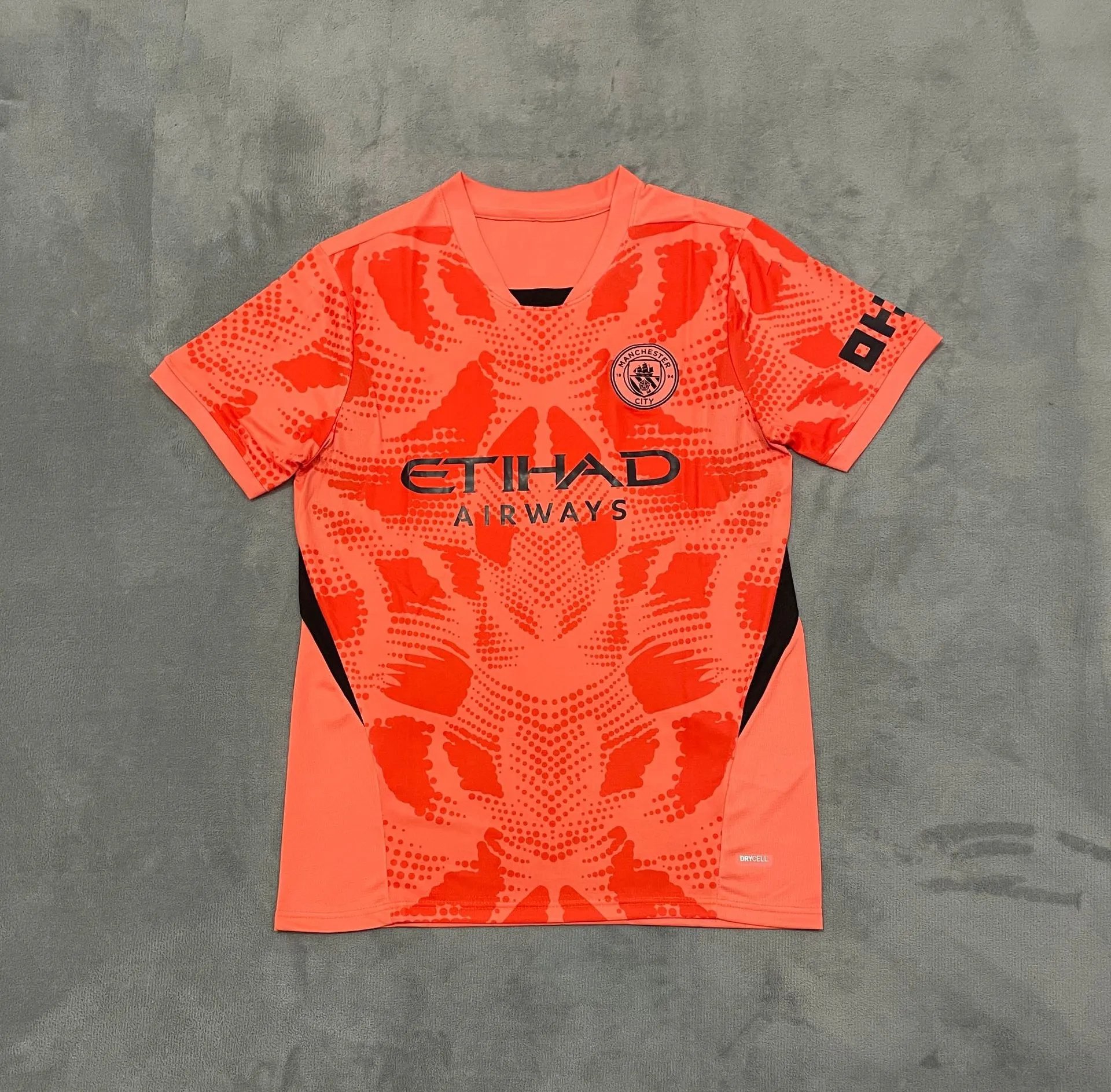 Design Everton FC 2023-24 Third Jersey Blue Abstract Pattern Jersey - 6