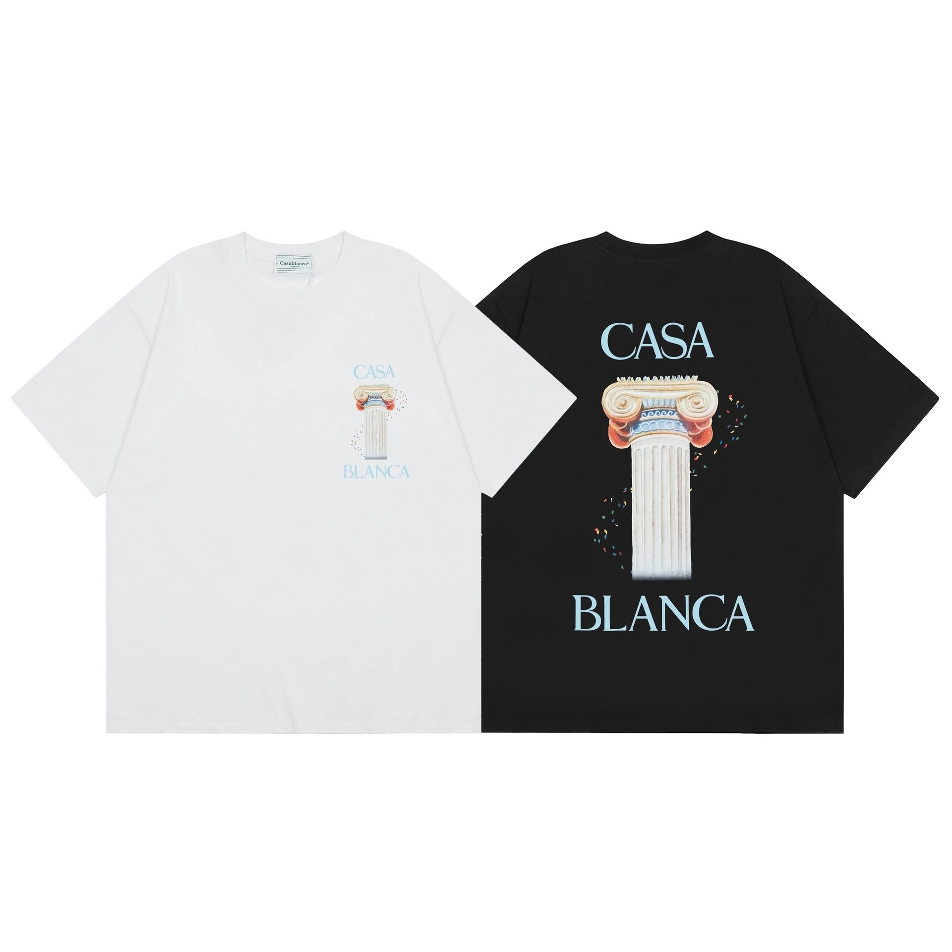 Casablanca Casa Blanca Pool Print White T-Shirt - 48
