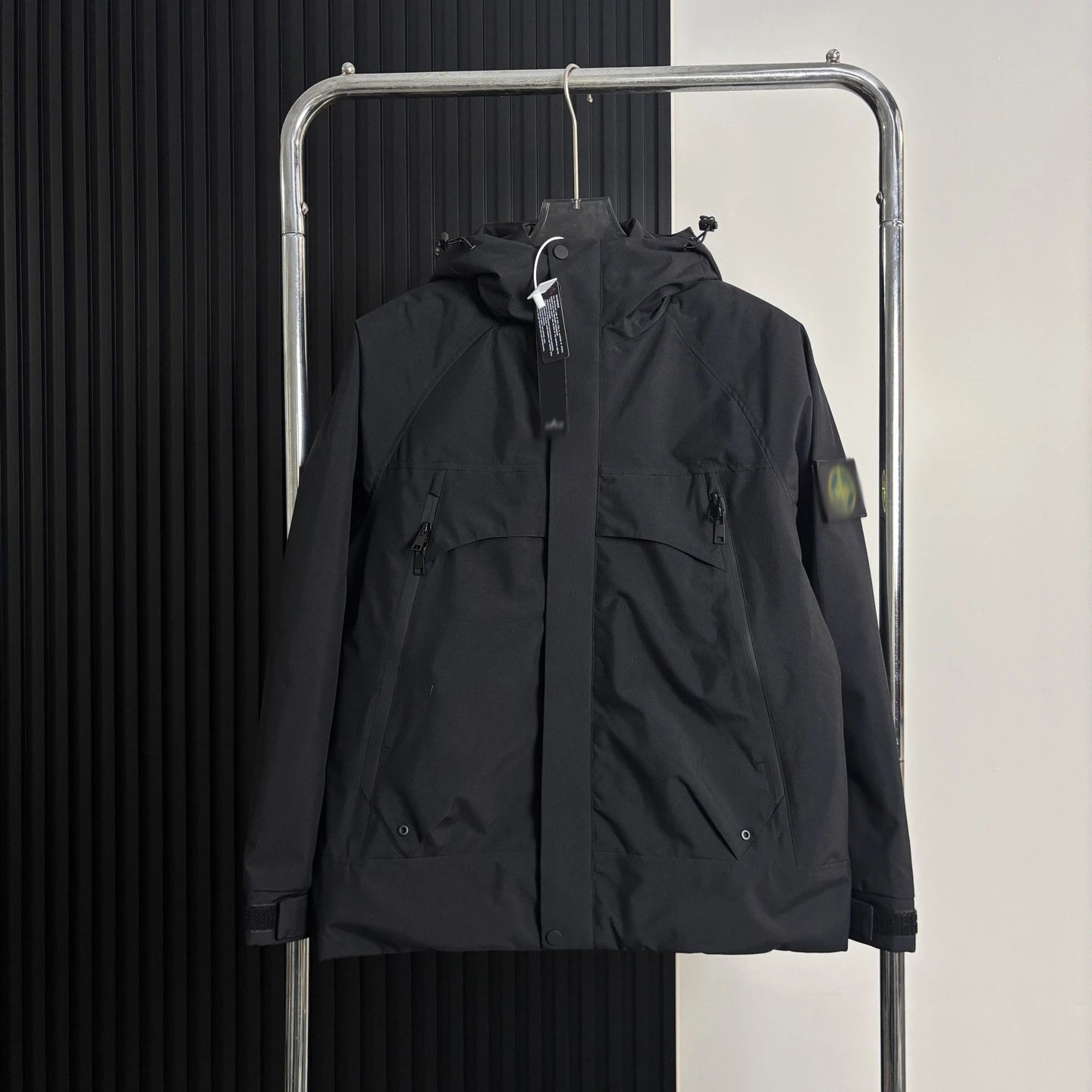 Stone Island Light Blue Technical Windbreaker Jacket Outerwear.windbreaker - 5