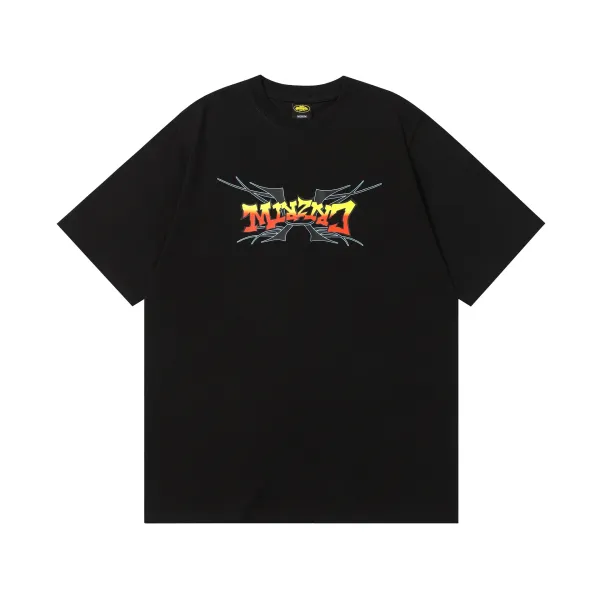 Corteiz X Graphic Tee Black T-Shirt - 1