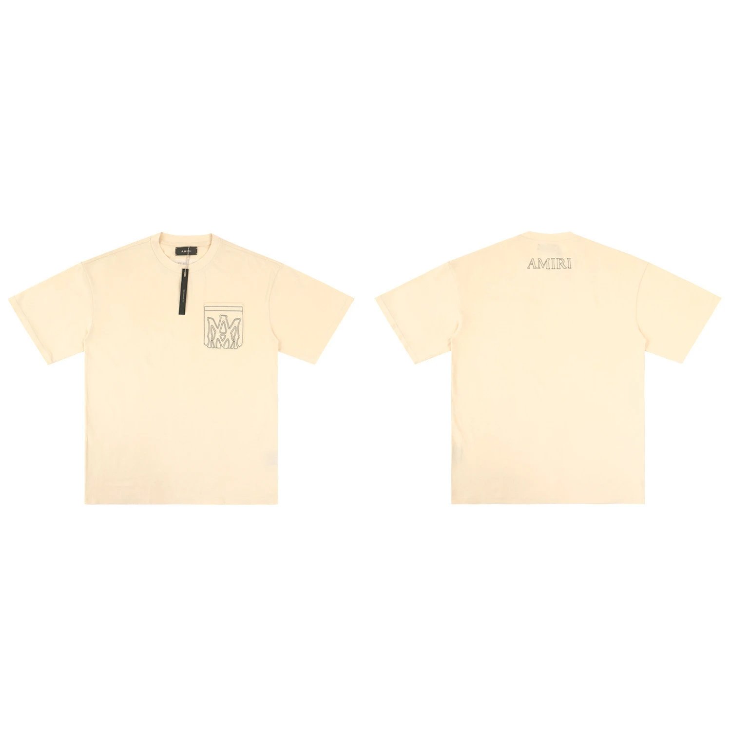 Amiri Distressed Black T-Shirt - 7