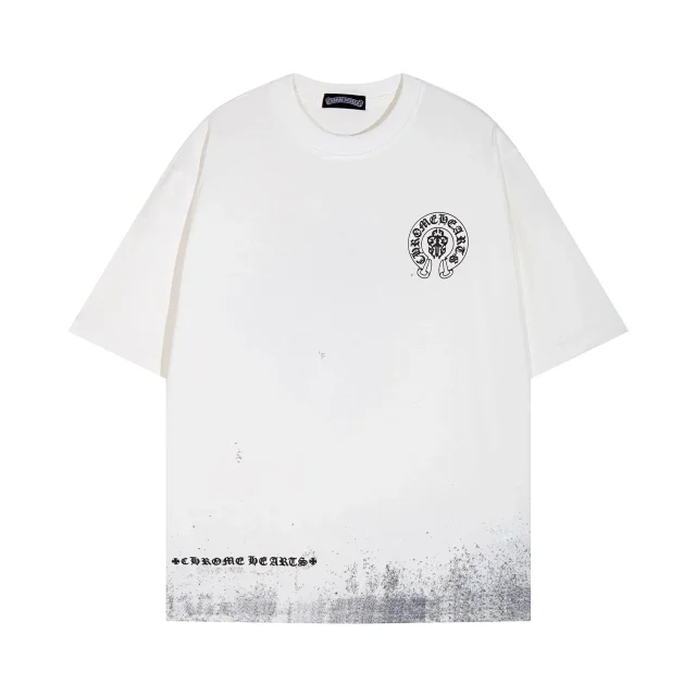 Chrome Hearts T-Shirts Short-Sleeve Cross Graphic T-Shirt product detail image 7