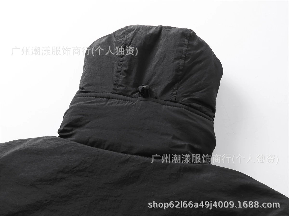 C.P. Company Hooded Windbreaker Black Jacket Outerwear - 21