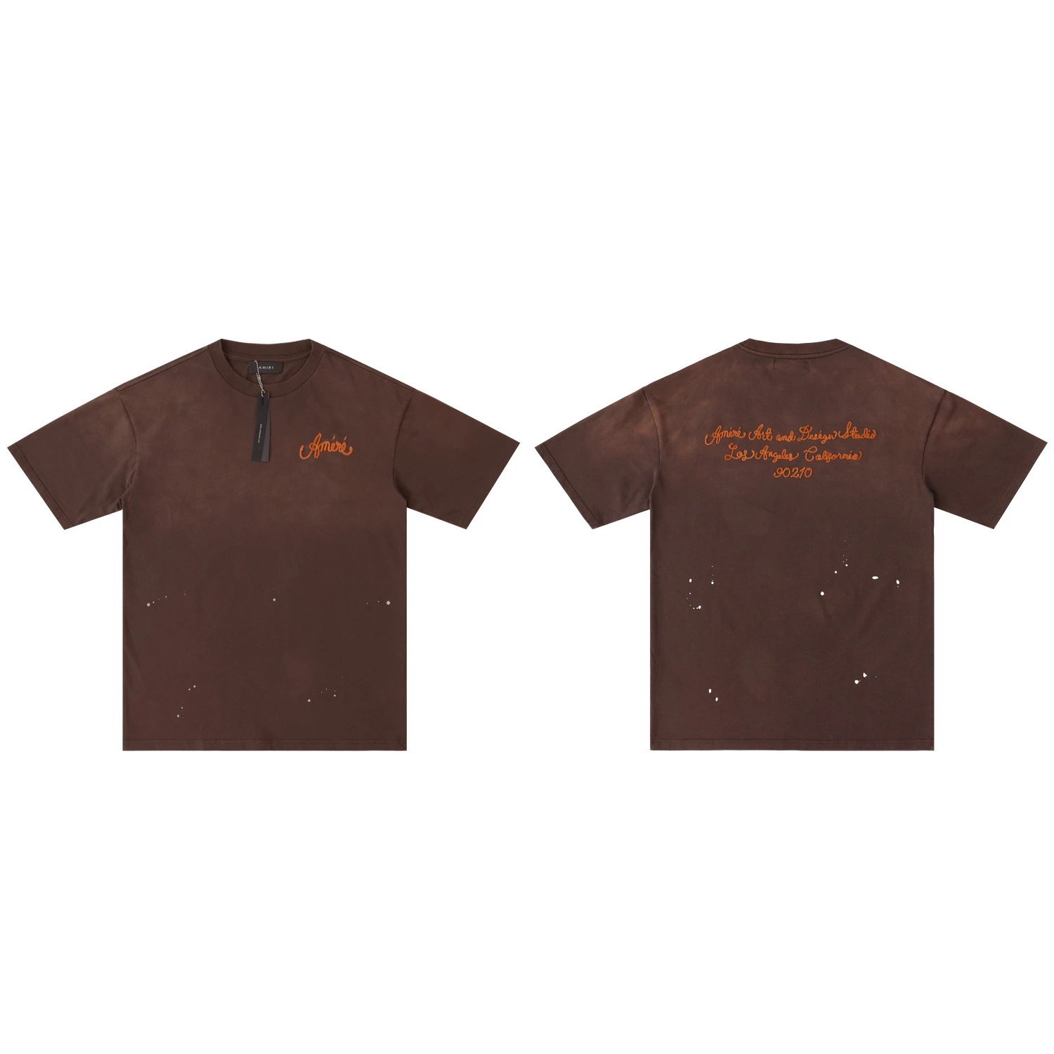 Amiri Distressed Black T-Shirt - 9