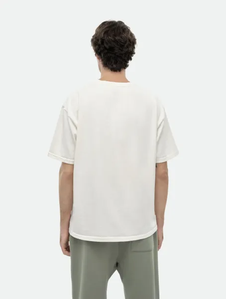 Rhude Harvard Crest White T-Shirt - 12