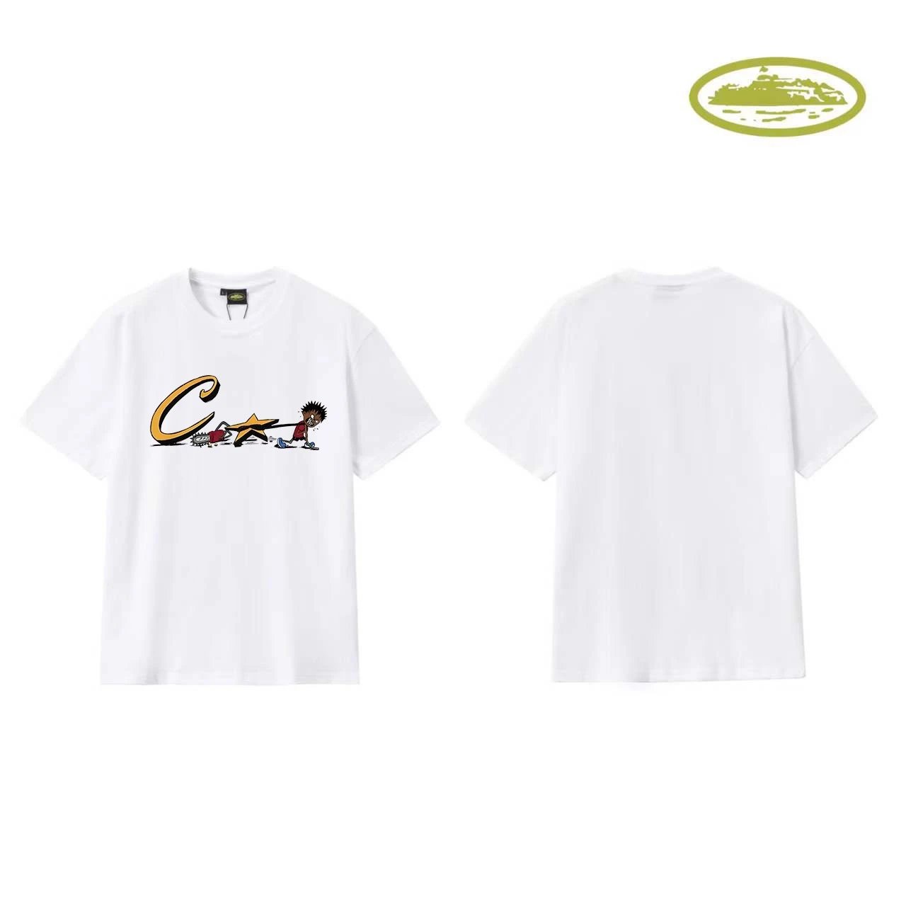 Corteiz Rules The World Black T-Shirt - 7