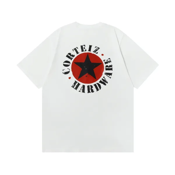 Corteiz Hardware Star Logo White T-Shirt - 1