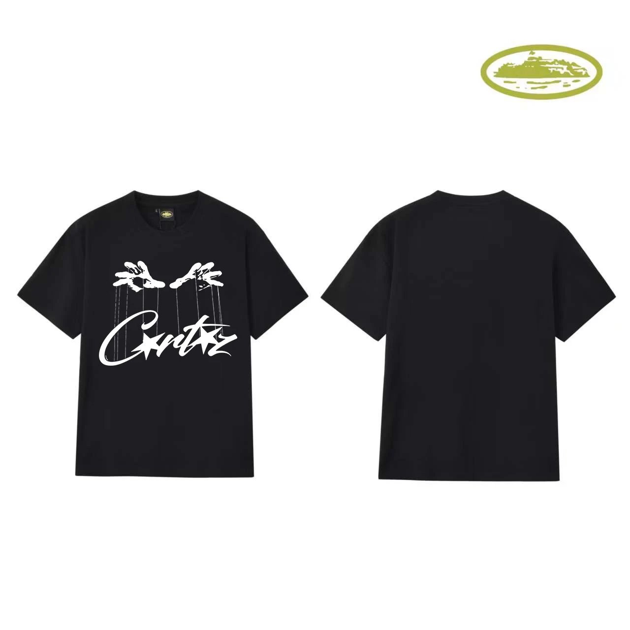 Corteiz Rules The World Black T-Shirt - 16