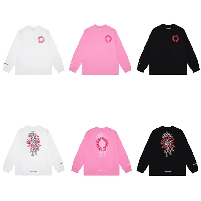 Chrome Hearts T-Shirts Graphic Long-Sleeve T-Shirt product detail image 6