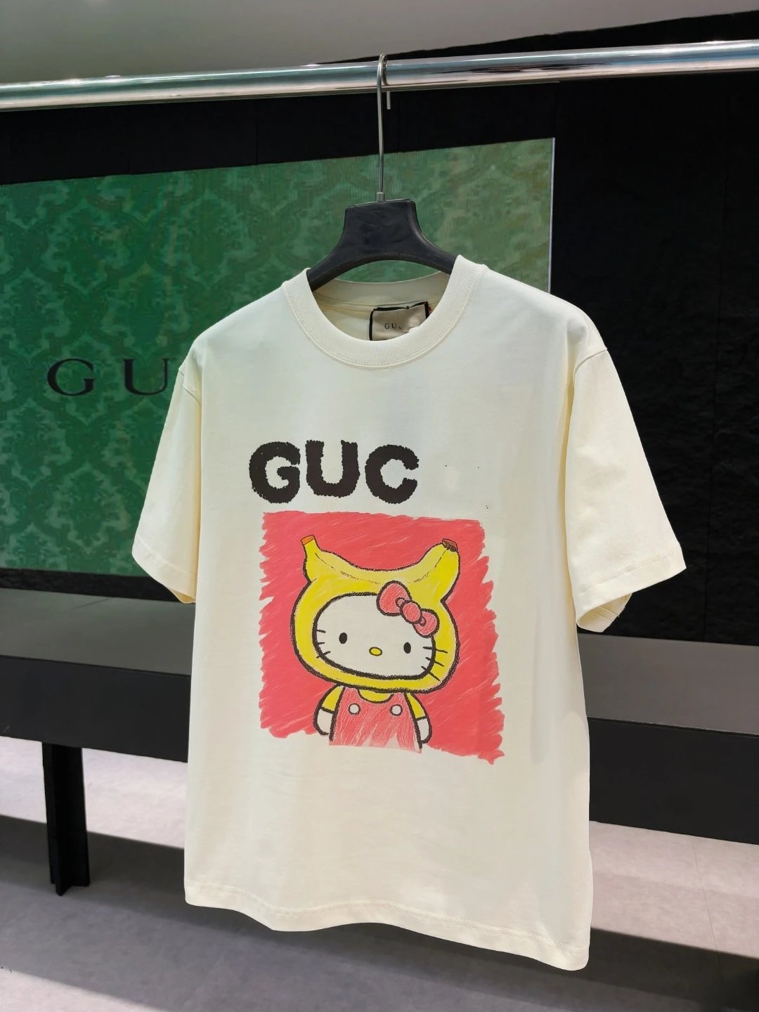 Gucci Crab Print T-Shirt White - 6