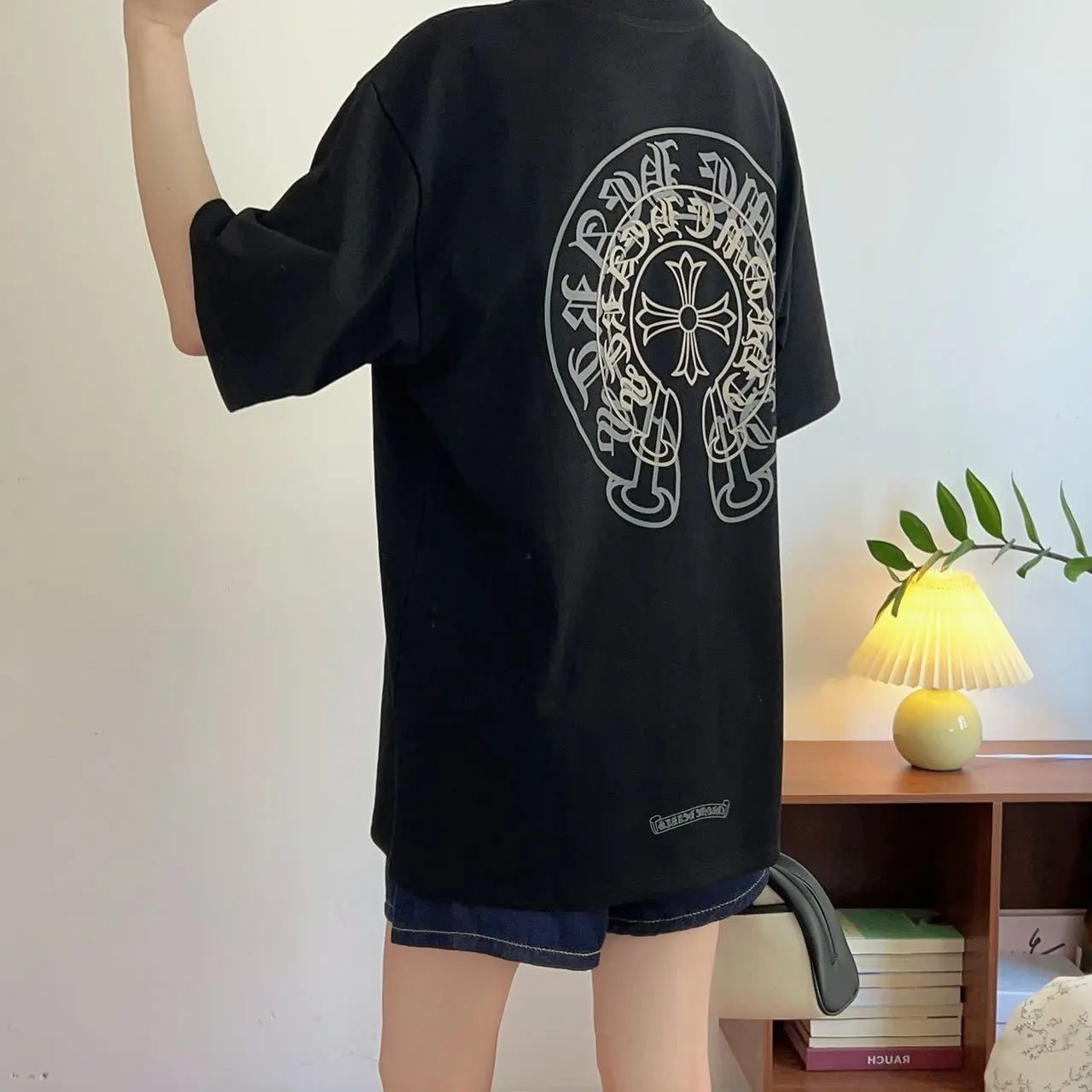 Chrome Hearts Triple Cross White T-Shirt - 6