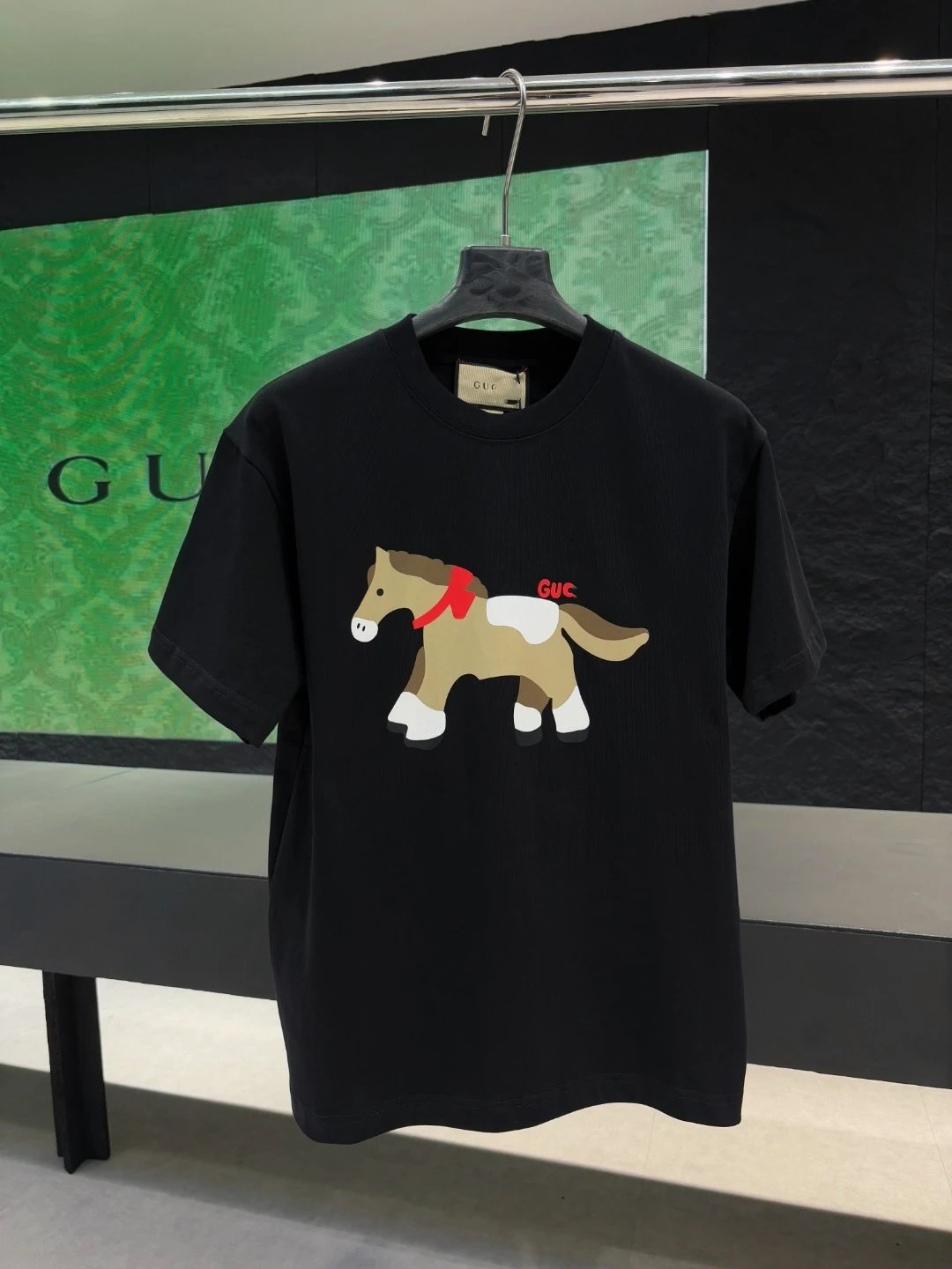 Gucci Crab Print Graphic T-Shirt Off-White - 15