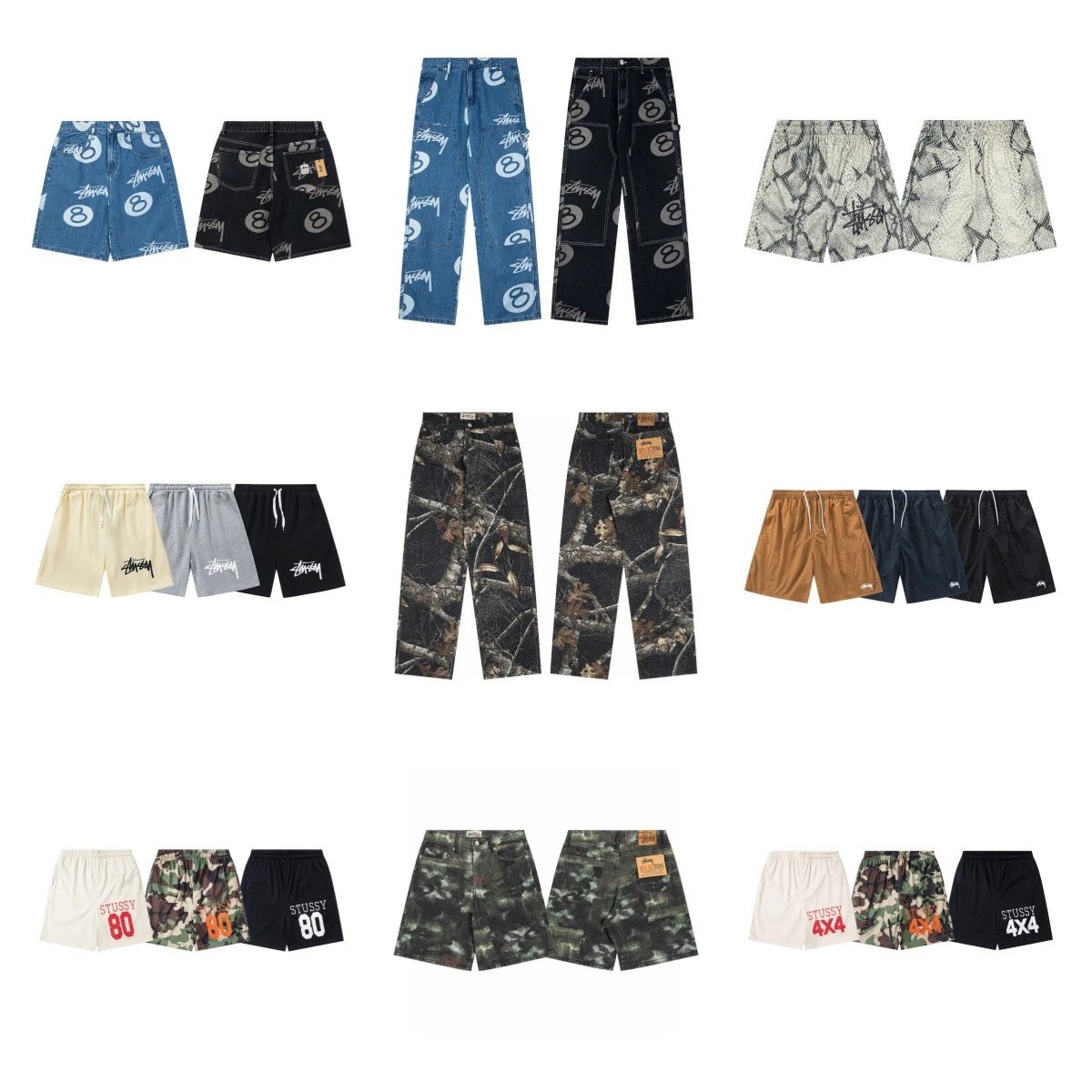 Stussy Printed Denim