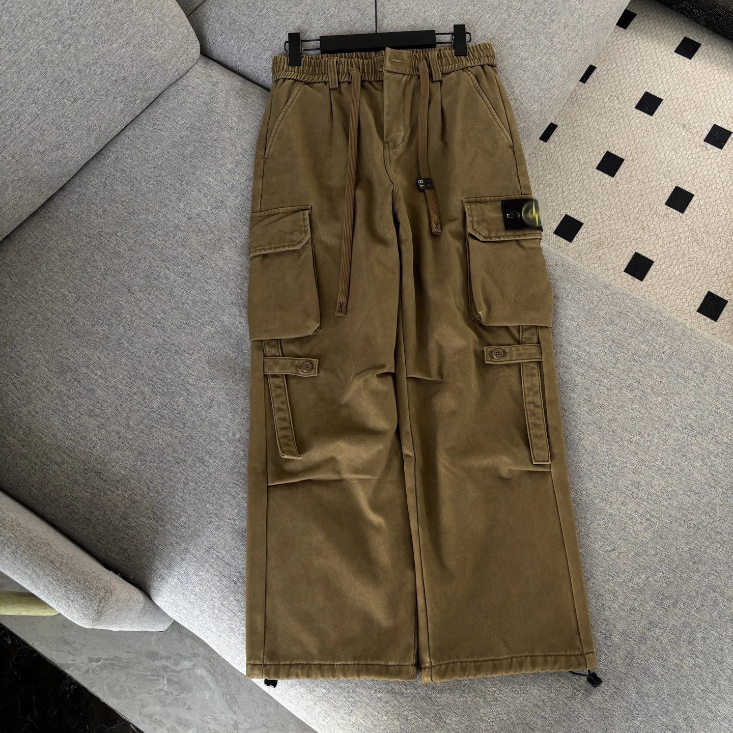 Stone Island Cargo Pants Army Green - 9
