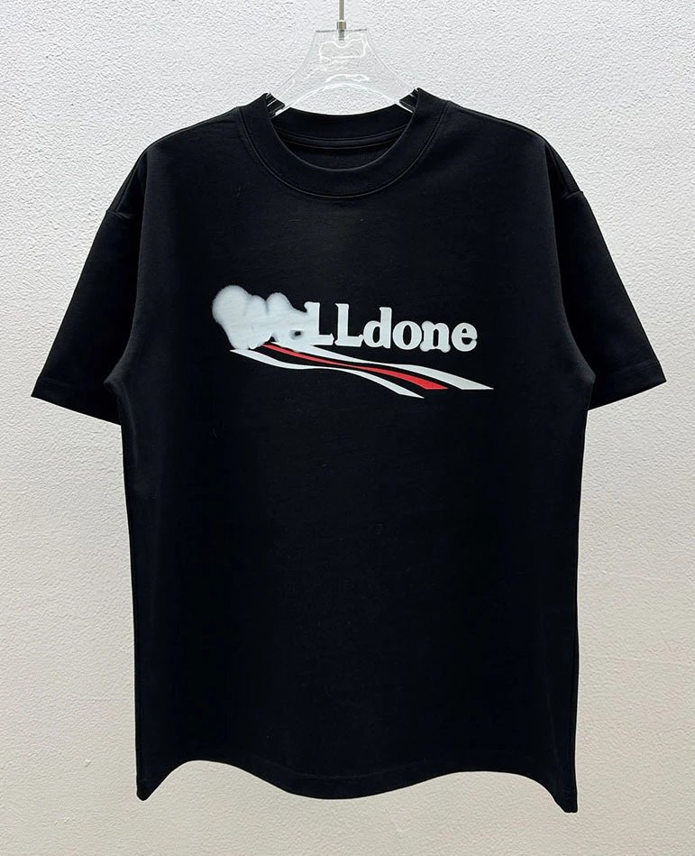 Design Abstract Line Art T-Shirt White and Black - 11