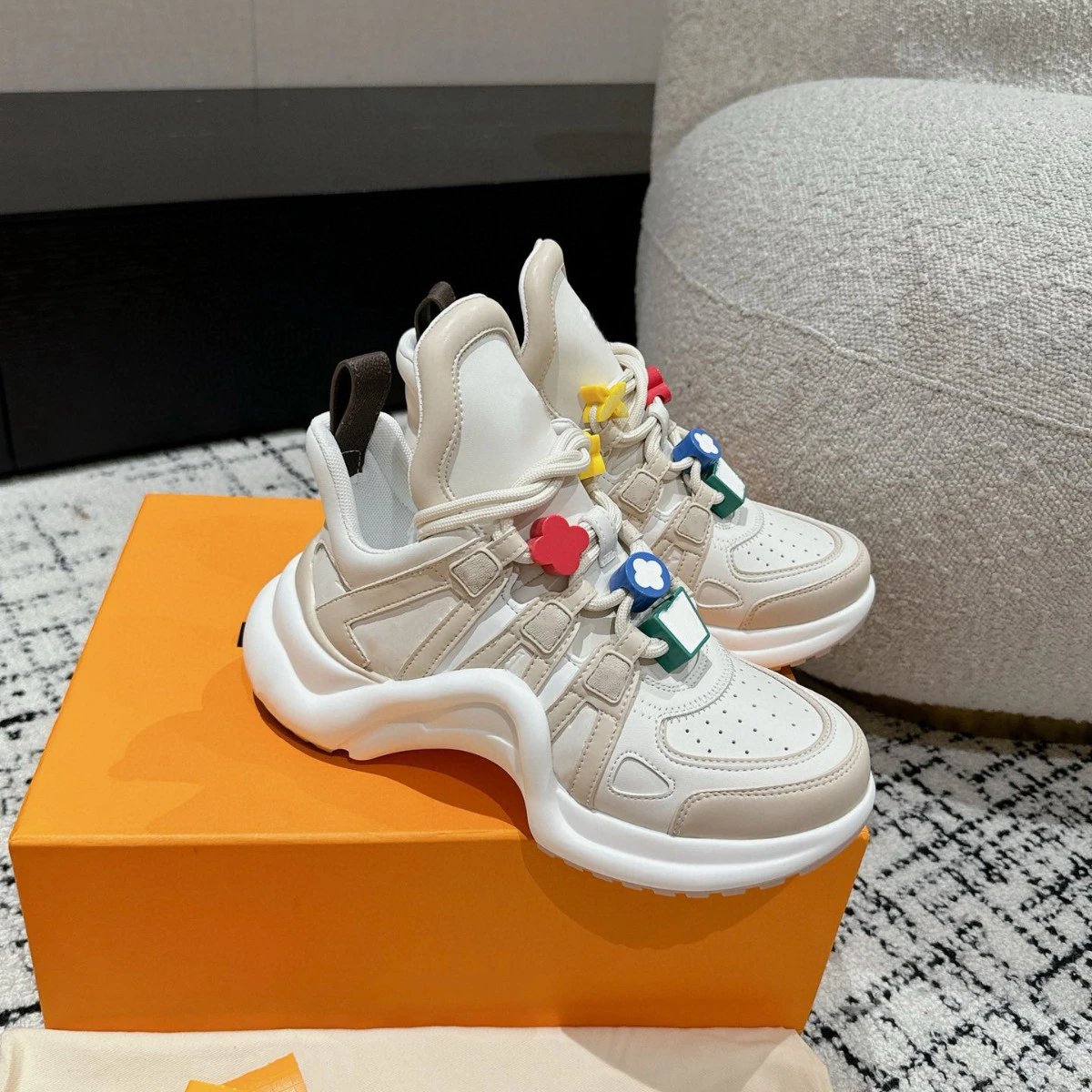 White Chunky Sneaker