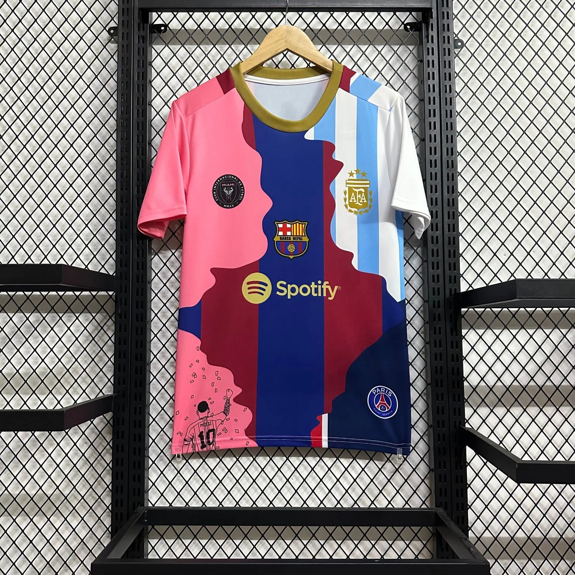 Design Boca Juniors 120th Anniversary Away Jersey Navy Yellow Jersey - 16