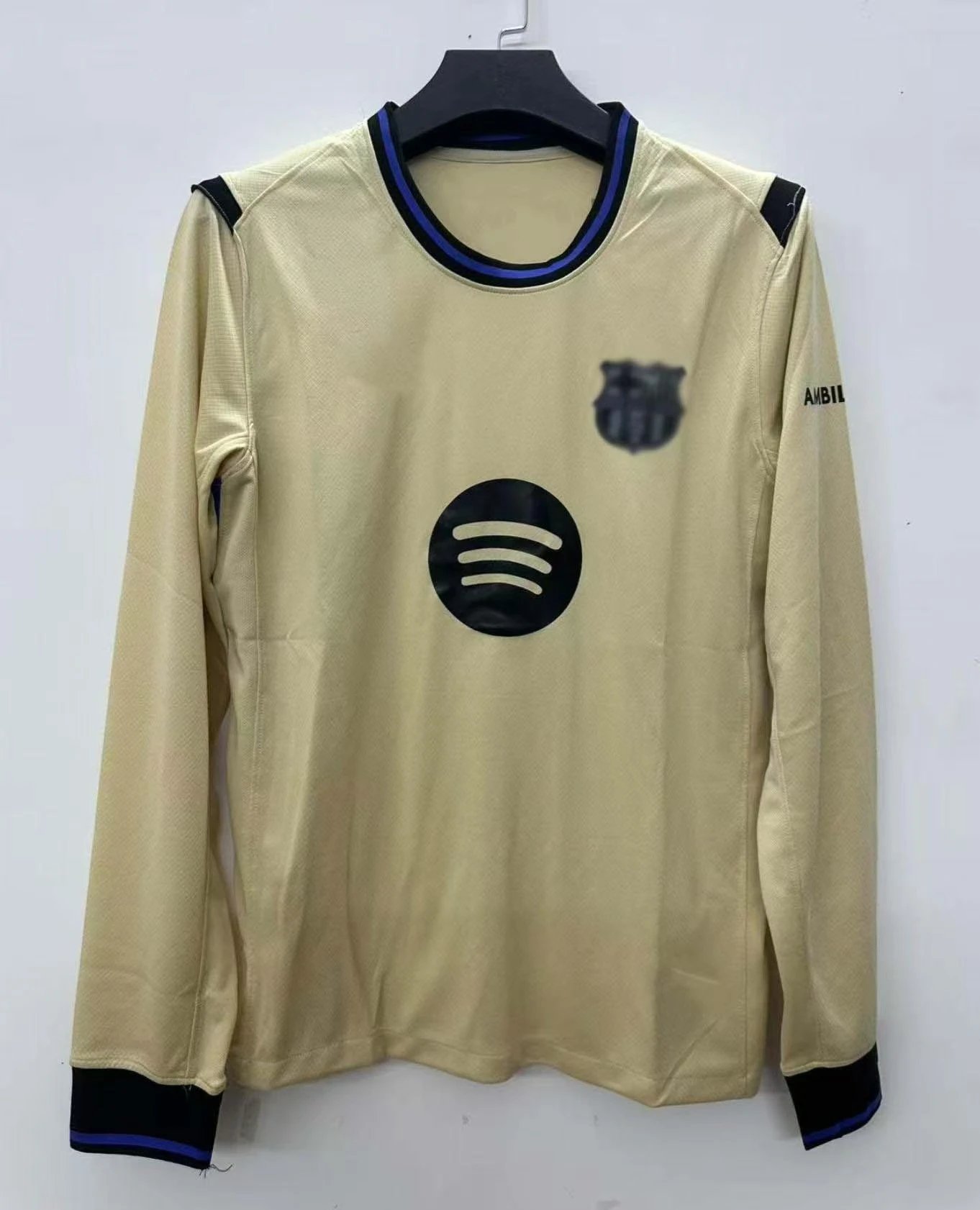 Adidas Bayern Munich 2023-24 Third Long-Sleeve Jersey Beige Green - 25