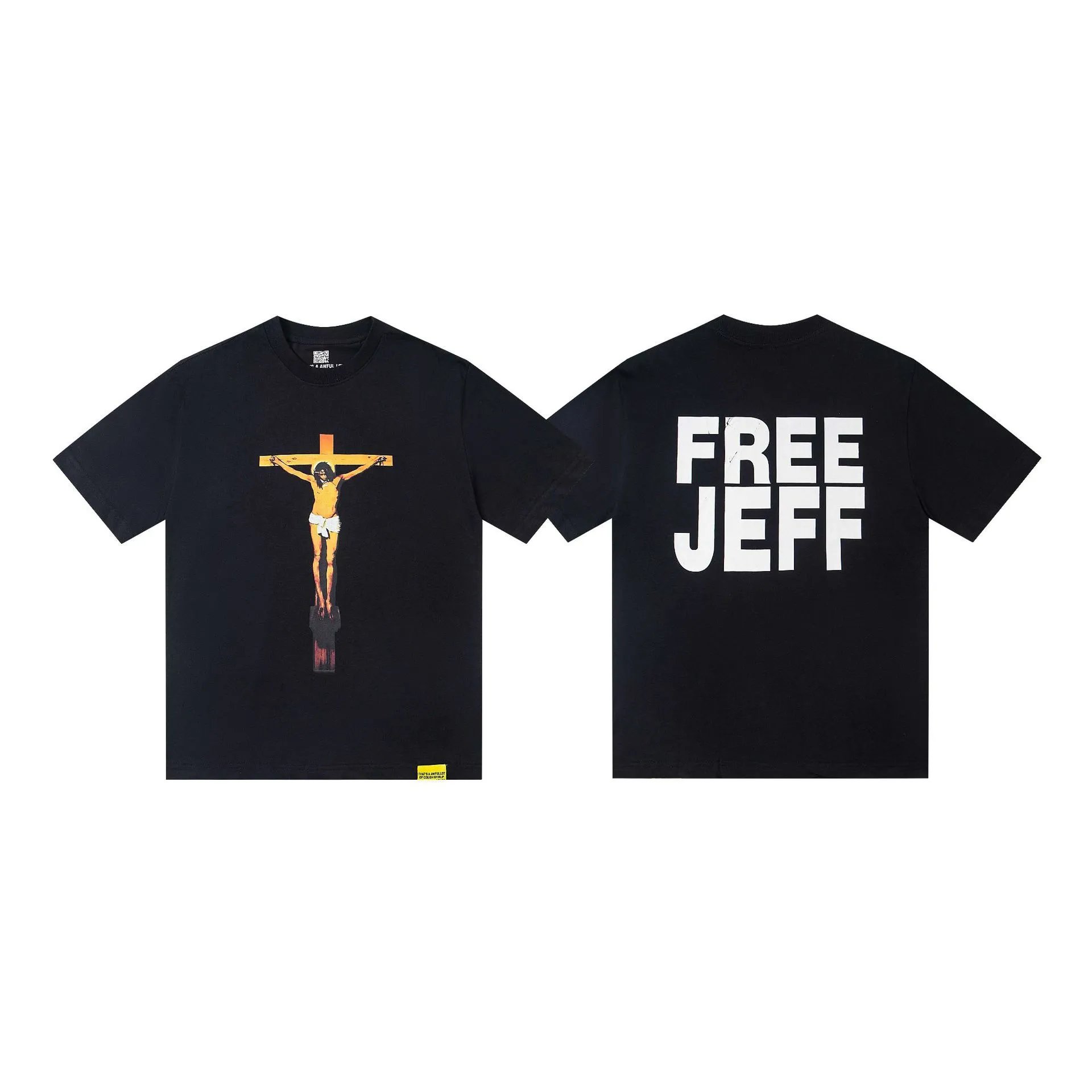 That's a Awful Lot of Cough Syrup T-Shirts Short-Sleeve Graphic Print — 2218 Black