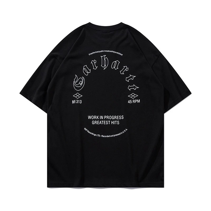Carhartt Work In Progress Mountain Logo Black T-Shirt - 5