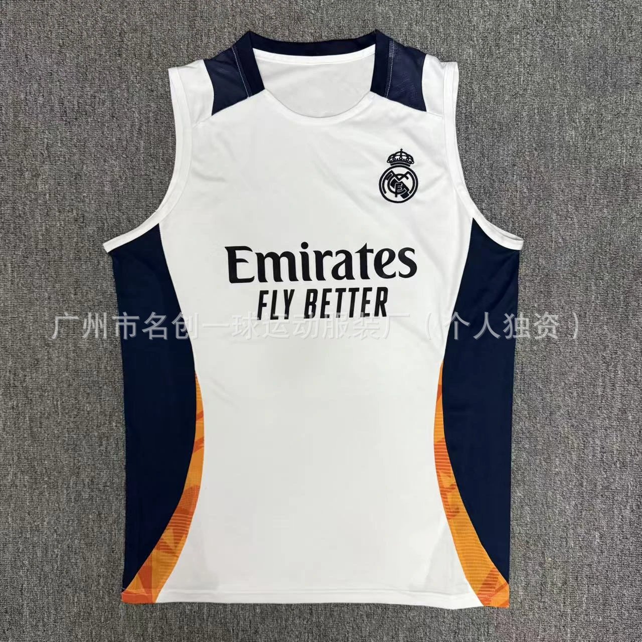 CBF Brazil Christ the Redeemer Graphic Vest-Top White - 4