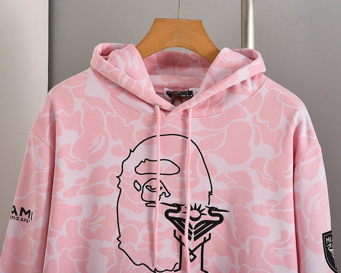 A Bathing Ape x Inter Miami CF Pink Camo Jersey T-Shirt - 8