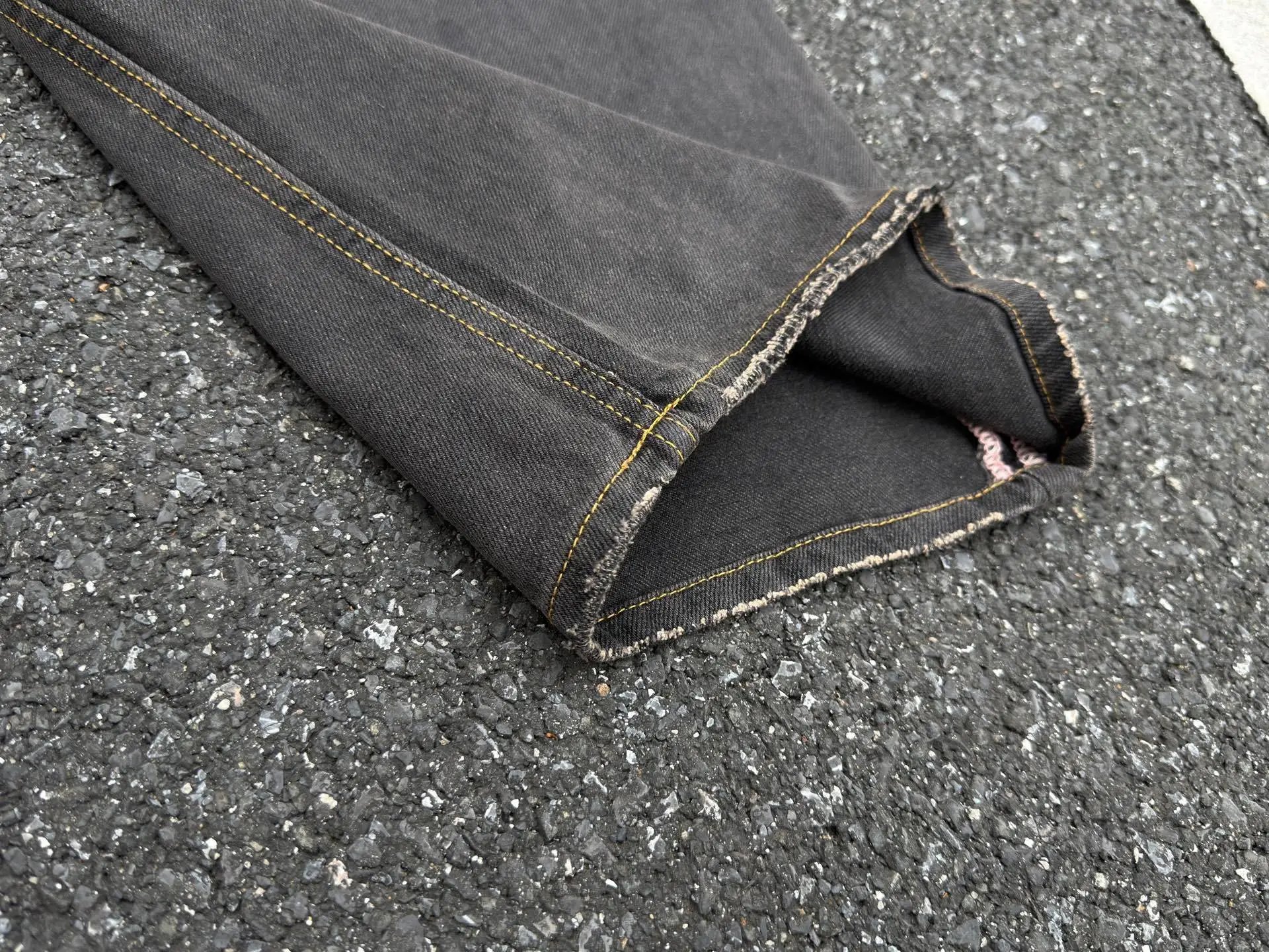Acne Studios Wide-Leg Distressed Denim Jeans Blue - 28