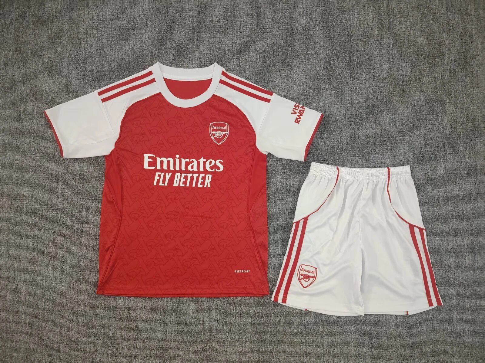 Castore Everton FC 2023-24 Third Kit Blue Swirl Jersey and White Shorts Sets - 17