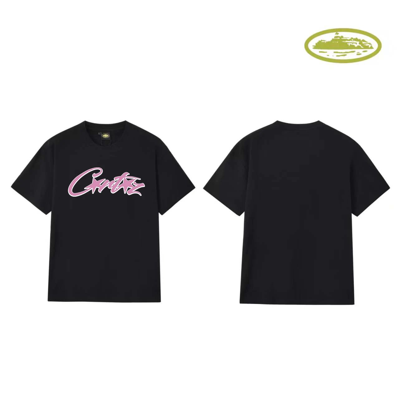 Corteiz Script Logo White T-Shirt - 6