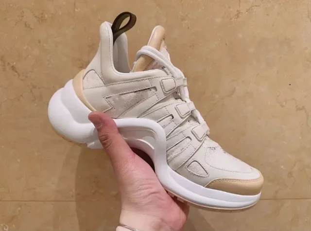 Unbranded Sneakers Chunky high-top lace-up with decorative lace charms product detail image 9