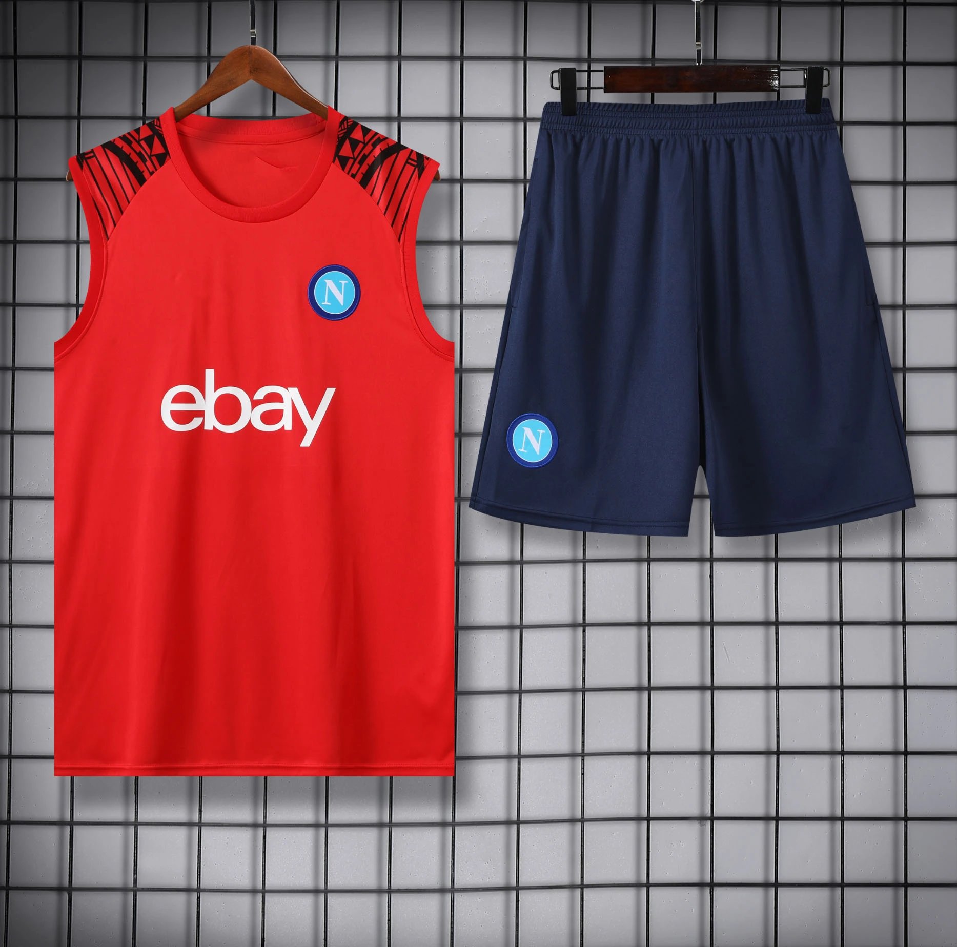 AFA Training Kit Light Blue and Navy Activewear Set - 5