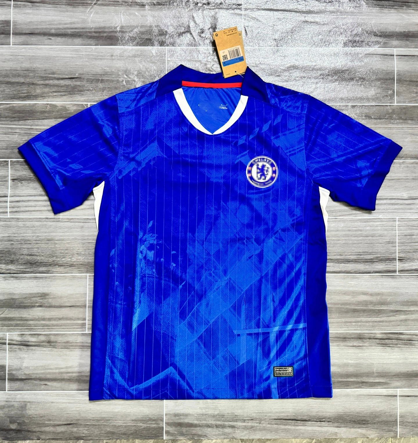 Macron Brighton & Hove Albion FC 2023-24 Away Jersey White and Lavender Stripe Jersey - 8