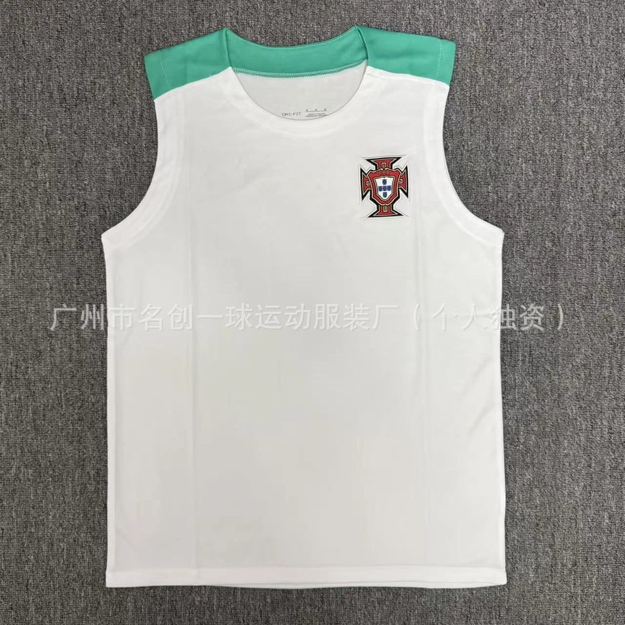 CBF Brazil Christ the Redeemer Graphic Vest-Top White - 2