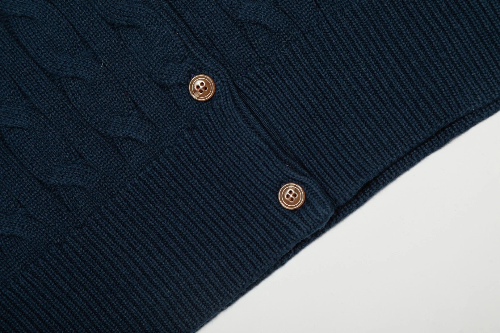 Polo Ralph Lauren Cable Knit Cardigan Forest Green Cardigan - 9