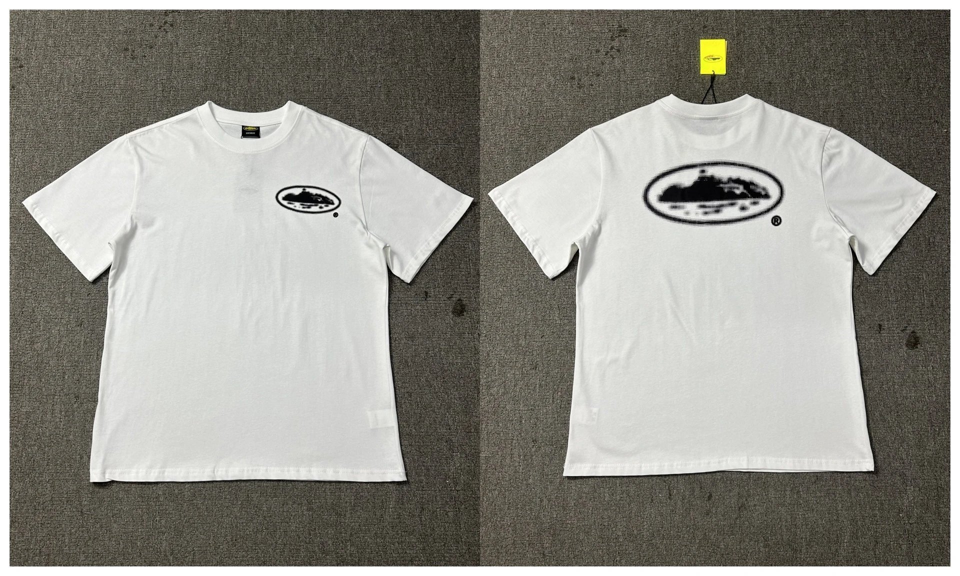 Design CRTZ Peace Inna World Graphic Print White T-Shirt T-Shirts - 29