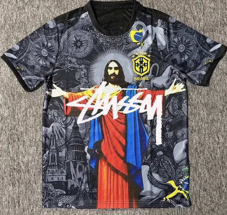 Stussy x CBF Brazil National Team Jersey Yellow / Green - 17