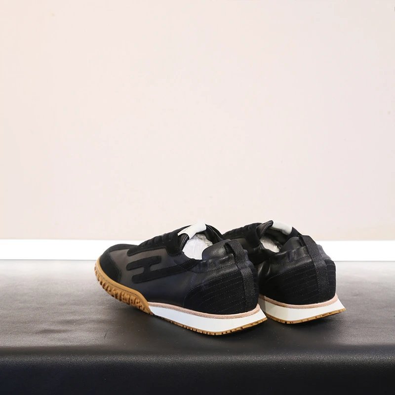 Hogan H-Street Beige Brown Sneakers - 25