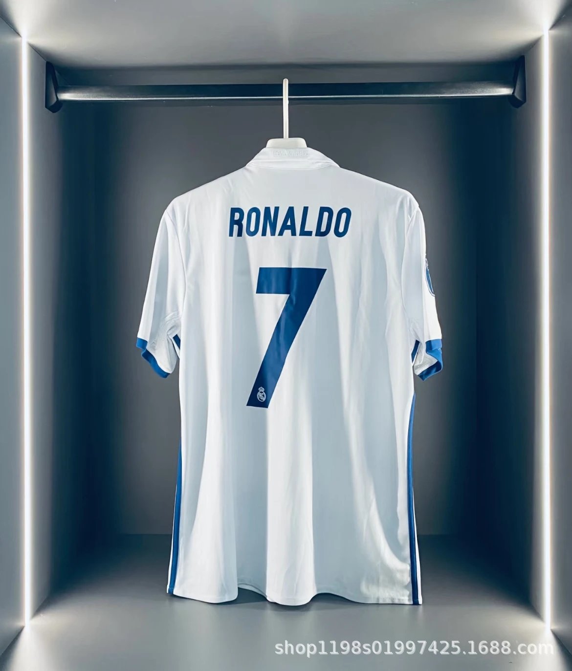 Real Madrid x Adidas 2017 Champions League Third Jersey Turquoise Ronaldo #7 - 11