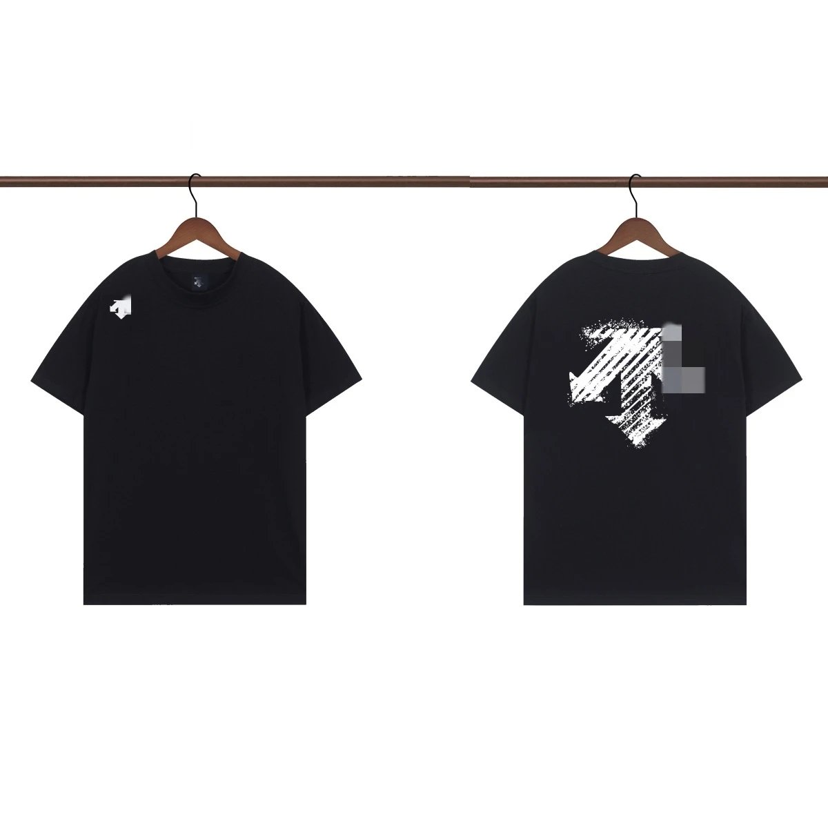 Graphic Print Black