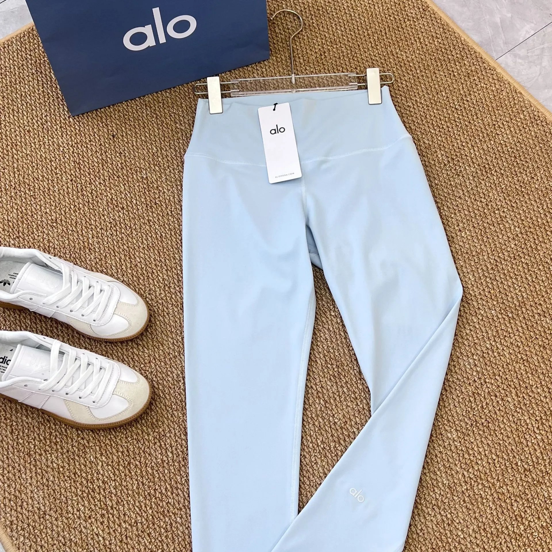 Alo Flare Legging Black Activewear Pants - 5