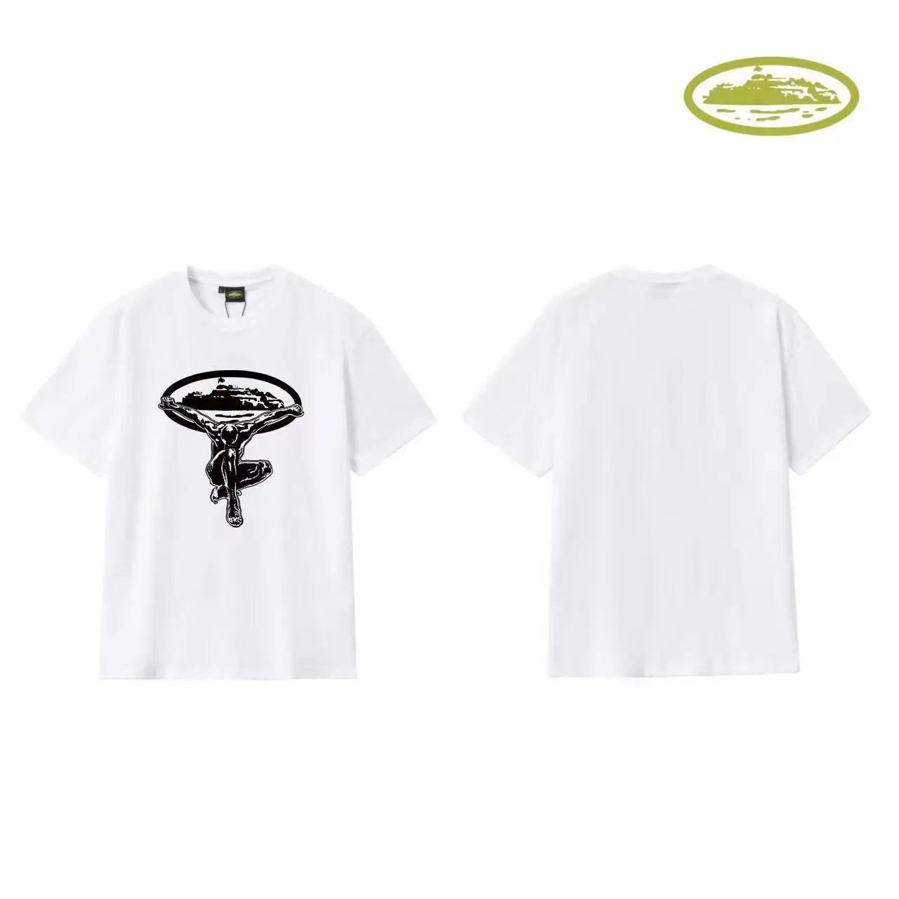 Design Cloud Burst Graphic T-Shirt White - 25