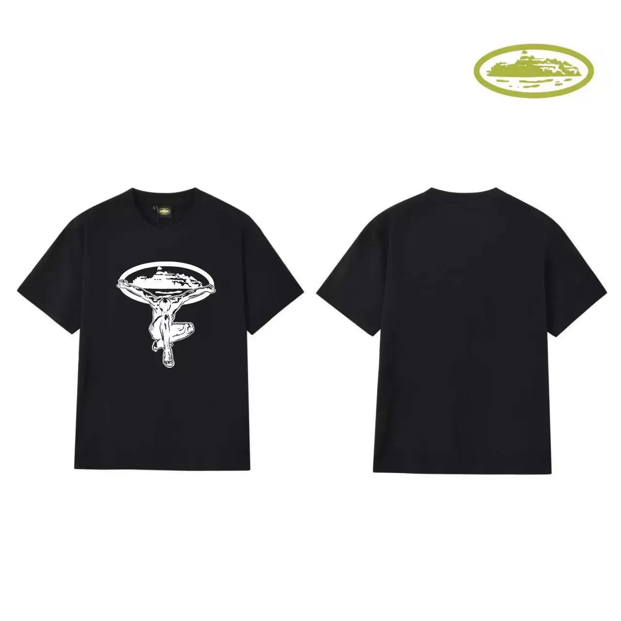 Design Cloud Burst Graphic T-Shirt White - 26