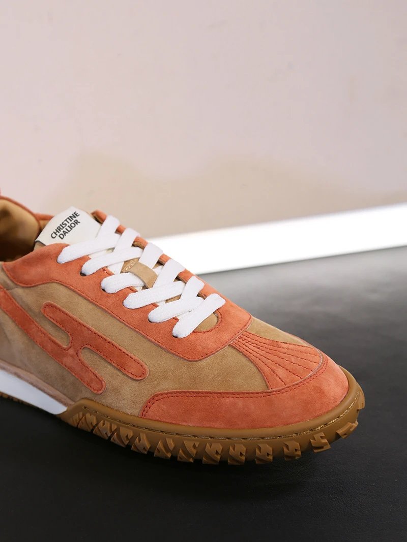 Hogan H-Street Beige Brown Sneakers - 44