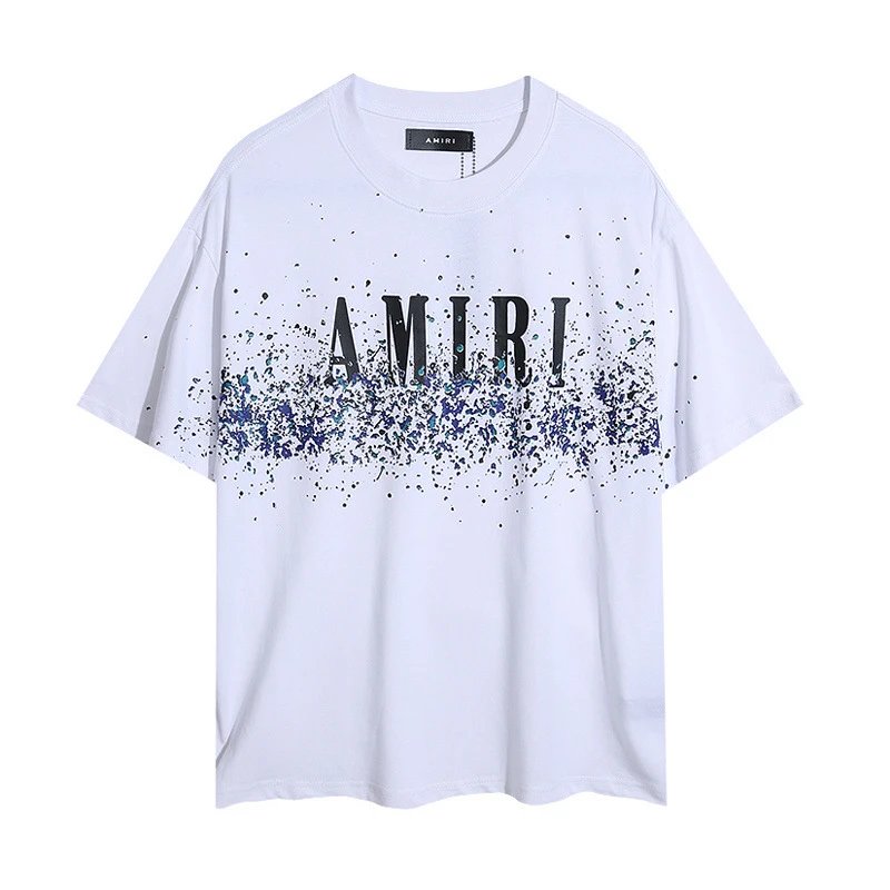 Amiri Script Logo Black Oversized T-Shirt - 7
