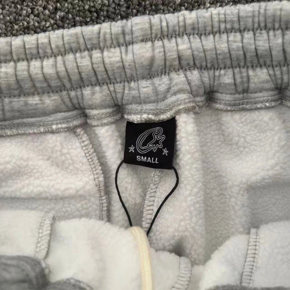 Burberry Logo-Embroidered Heather Gray Sweatpants - 13